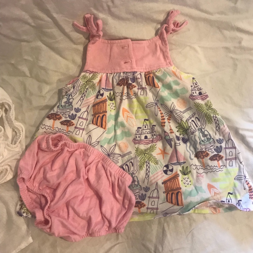 Cat and Jack baby girl clothes, 4 outfits